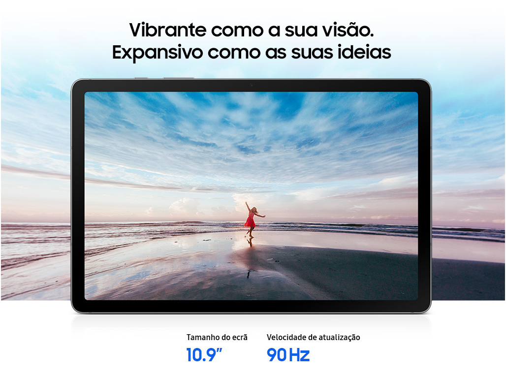 TABLET SAMSUNG GALAXY S10 LITE WIFI CINZA 256GB
