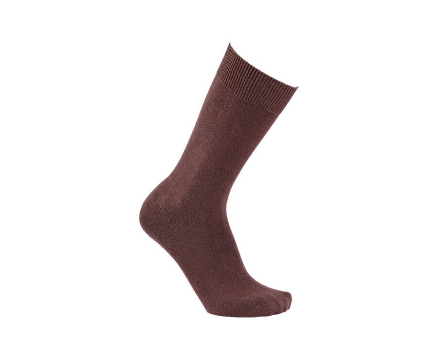 Chaussettes homme épaisses coton Havane