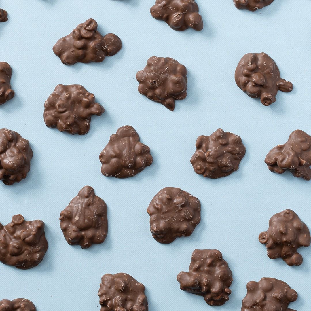 Ambachtelijke cookierotsjes melk