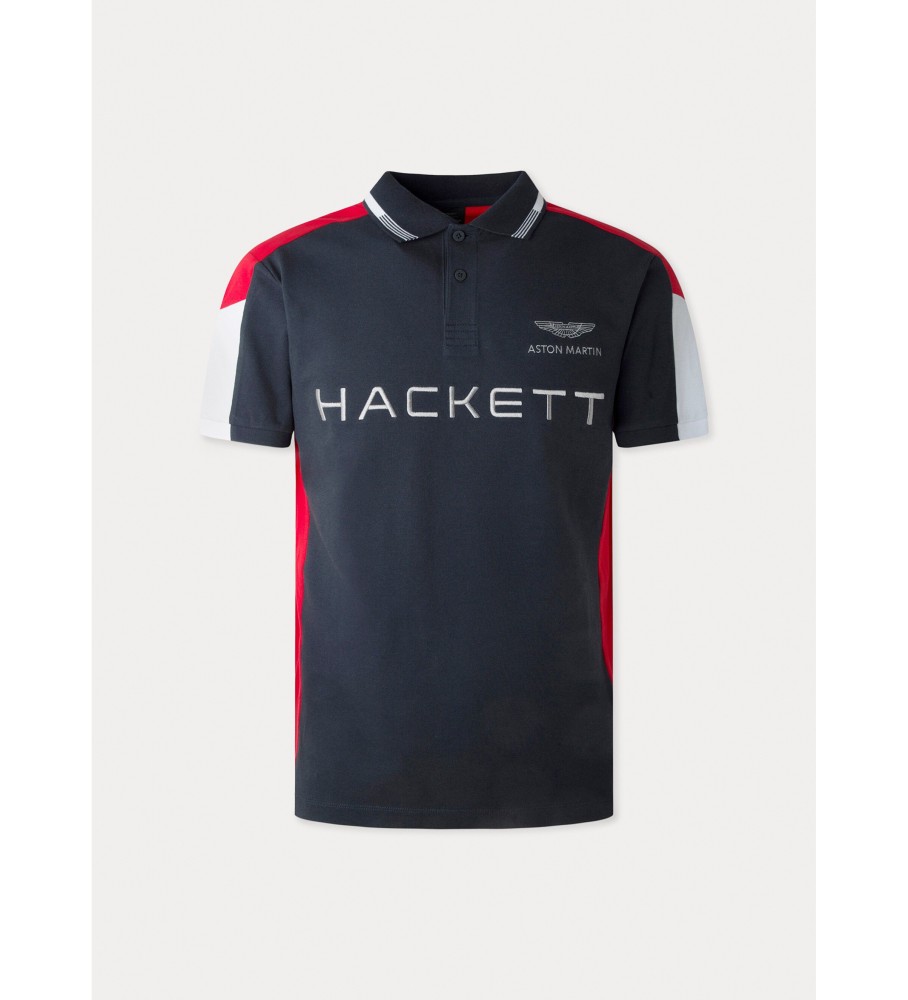 Hackett Polo Amr azul marinho, vermelho