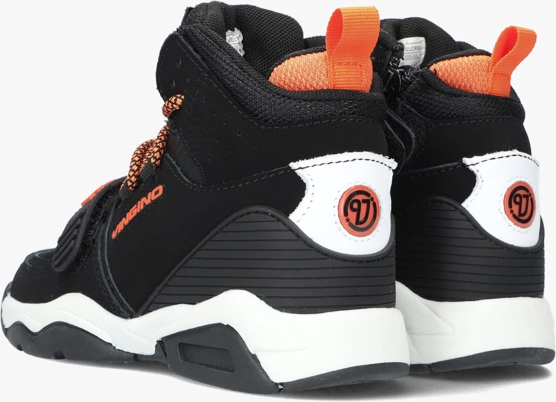 VINGINO zwarte vingino hoge sneaker raoul mid