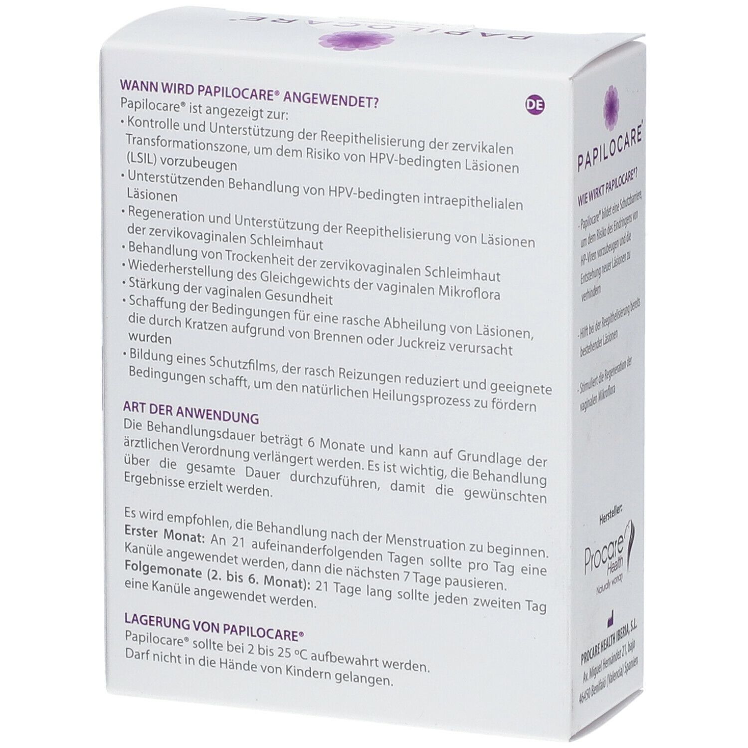 PAPILOCARE® Vaginalgel