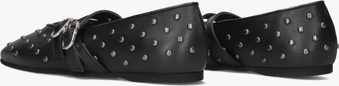 NUBIKK zwarte nubikk ballerina's gisele grace studs