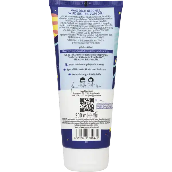 2in1 Duschgel & Shampoo Für flinke Weltallkicker