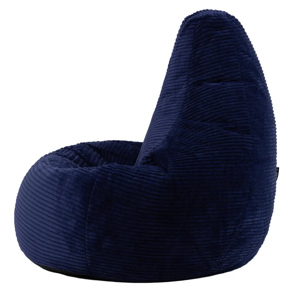icon Zitzak Dalton - Corduroy Zitzak Volwassenen - Marineblauw