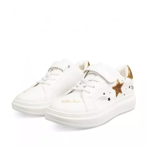 Baskets BLANC LITTLE LOLITA