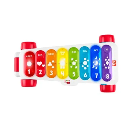 Fisher-Price Leuchtendes Riesen-Xylophon Lernspielzeug für Babys – deutsche Version