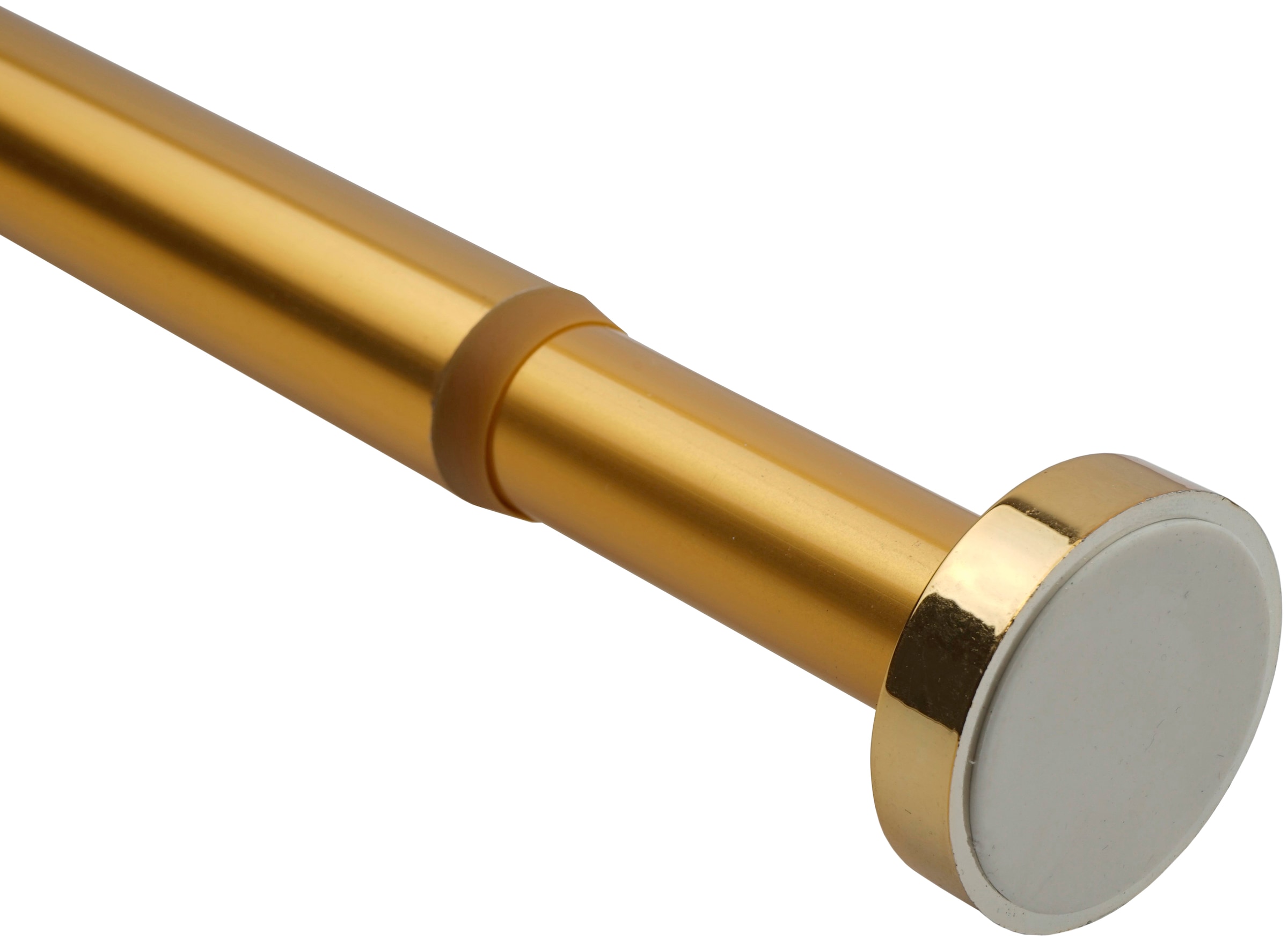 Sanilo Klemmstange Ø 28 mm ausziehbar ausziehbar, für Duschvorhänge, Duschvorhangstange der Länge 120-220cm