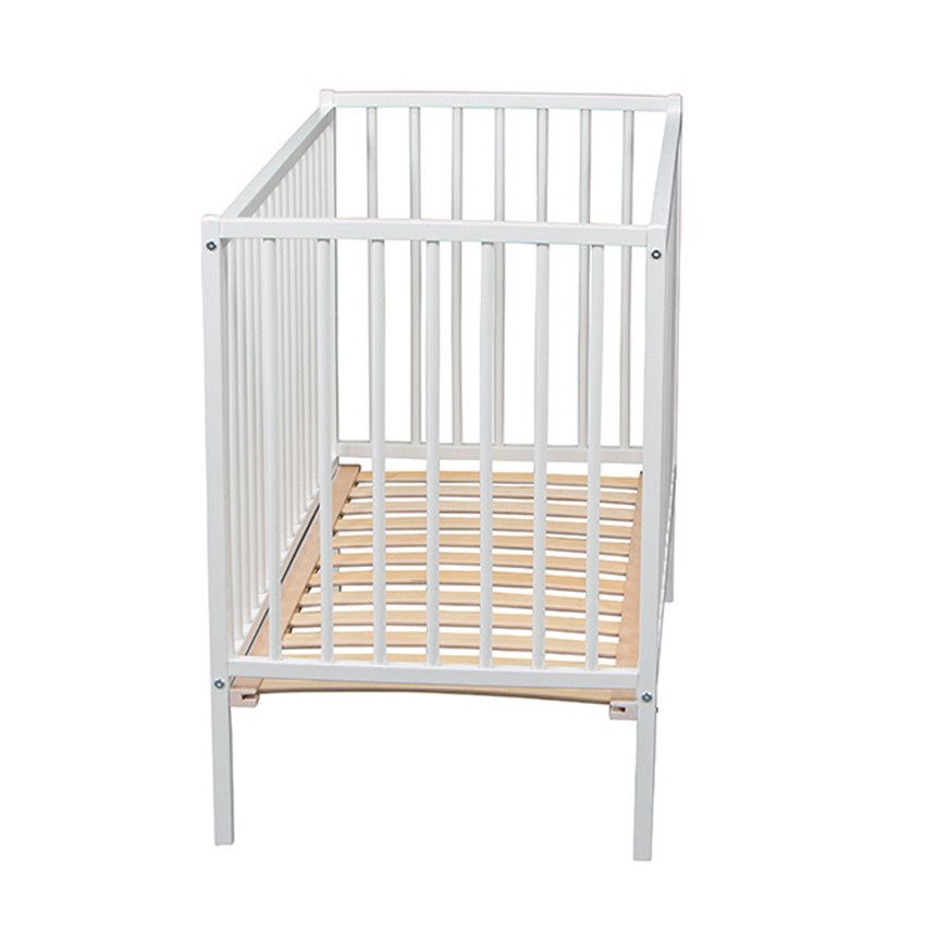Lit à barreaux Pocket 2.0 60 x 120 cm - Blanc - Ecru