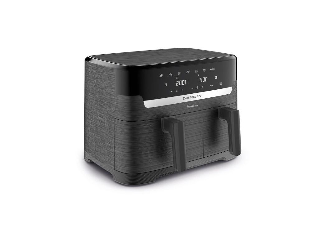 FRITADEIRA AIRFRYER MOULINEX EZ901H20 DUAL EASY FRY 8.3L