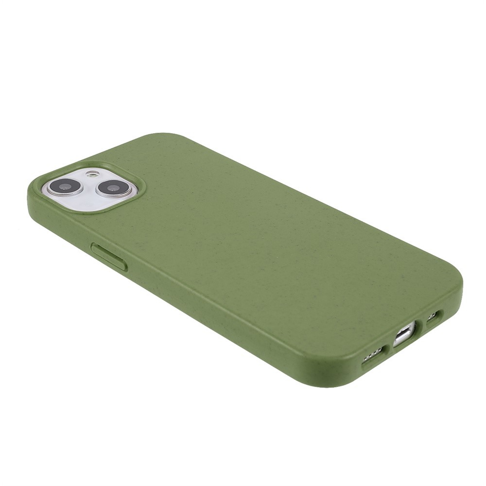iPhone 15 Bio Gummi Schutzhülle Eco Friendly Nachhaltig Kompostierbar - Grün