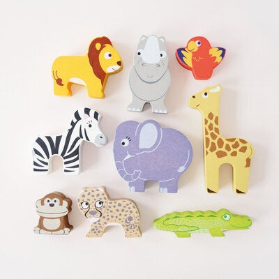 Le Toy Van Stableklosser Savannedyr & Pose