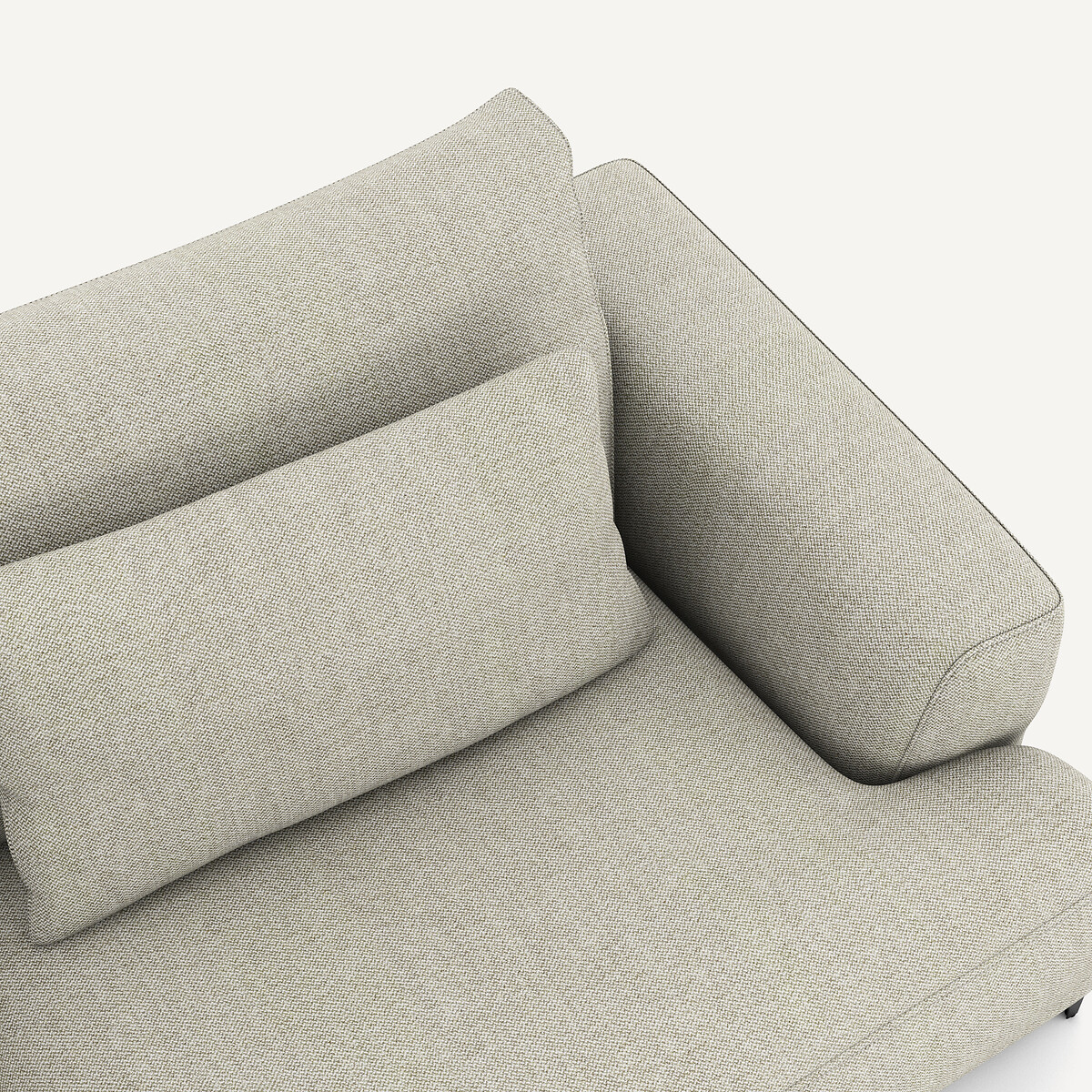 AM.PM<br>Sofá-cama de 4 lugares em tweed, Marsile