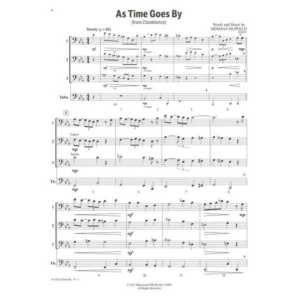 Alfred Music Publishing Movie Favorites Trombone