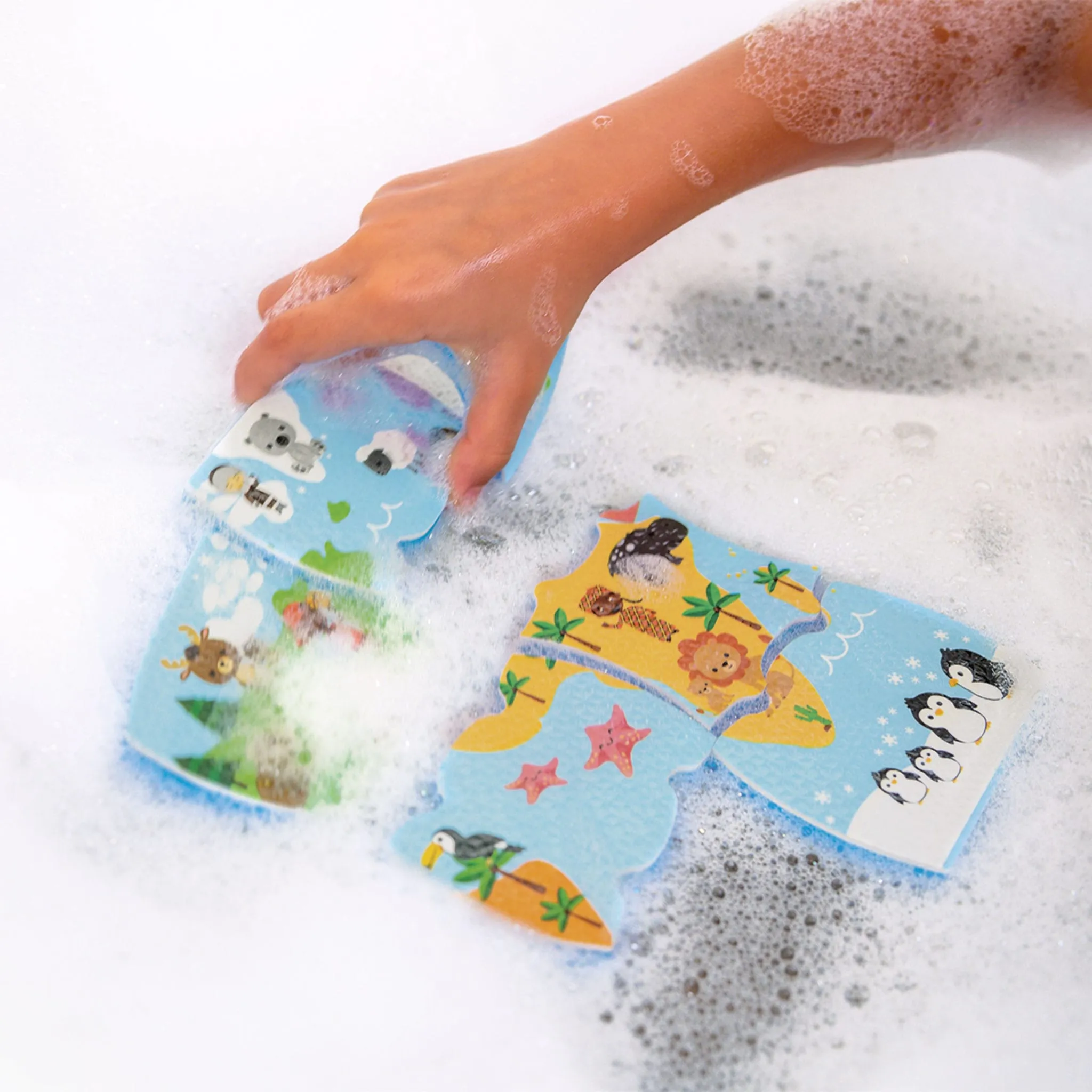 Janod Jouet pour le Bain Carte du Monde