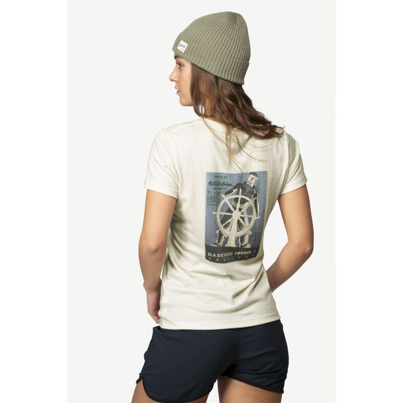 Premium Sailor Tee - T-shirt en laine mérinos femme