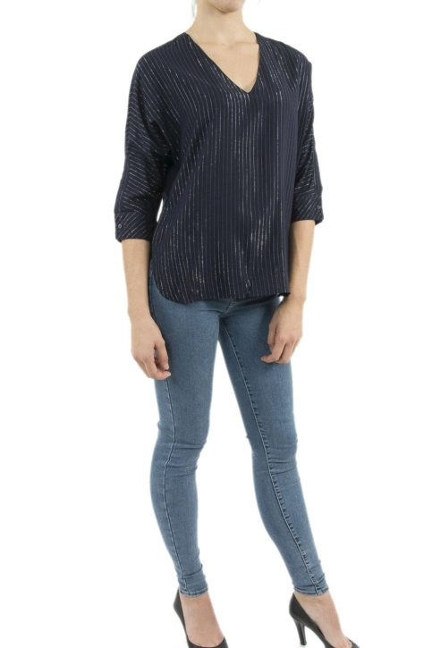 tee shirt only 15173465 tina bleu