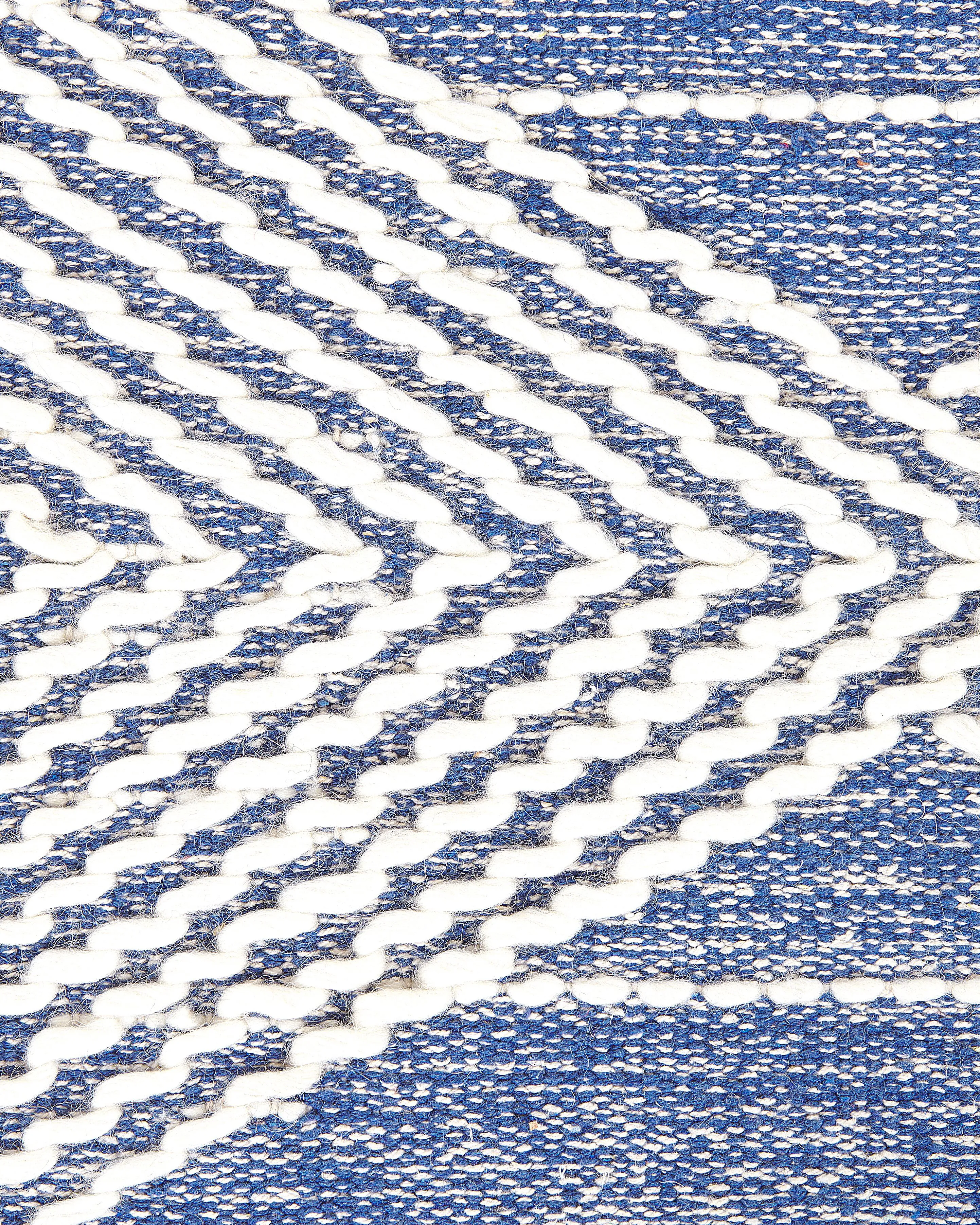 Vloerkleed DATCA Blauw 160 x 230 cm Wol