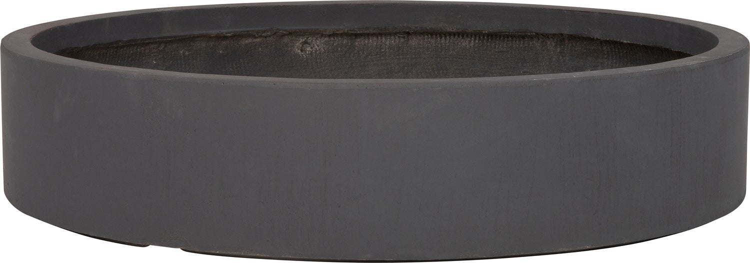Intratuin plantenschaal Silence antraciet D 80 H 16 cm