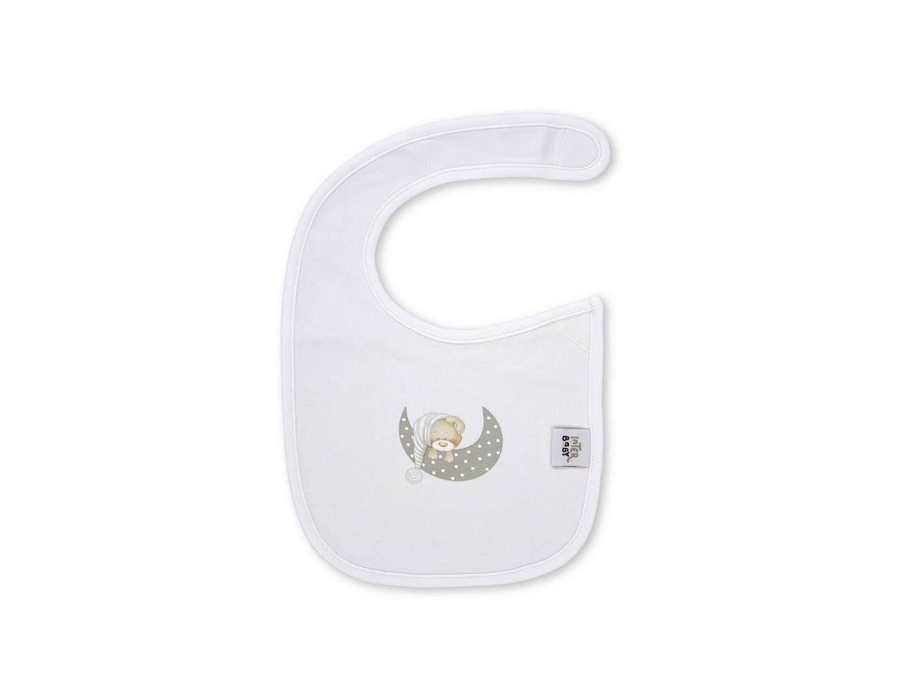 PACK 2 BABETES INTERBABY ESTRELAS CINZA