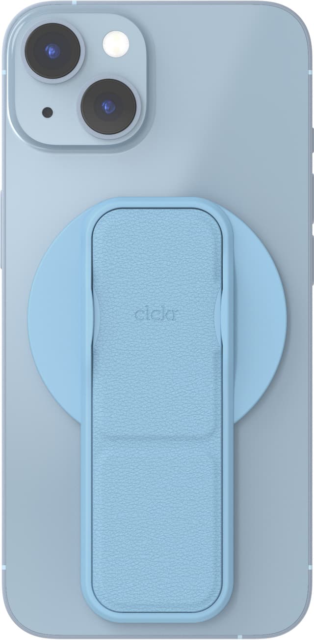 CLCKR MagSafe greb til mobiltelefon (lyseblå)