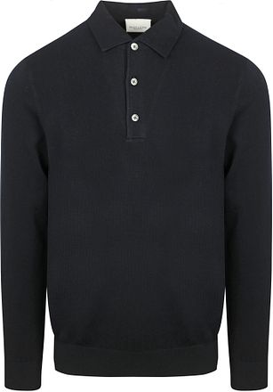 Profuomo Longsleeve Poloshirt Luxury Basic Navy PP2J00009A-P kopen