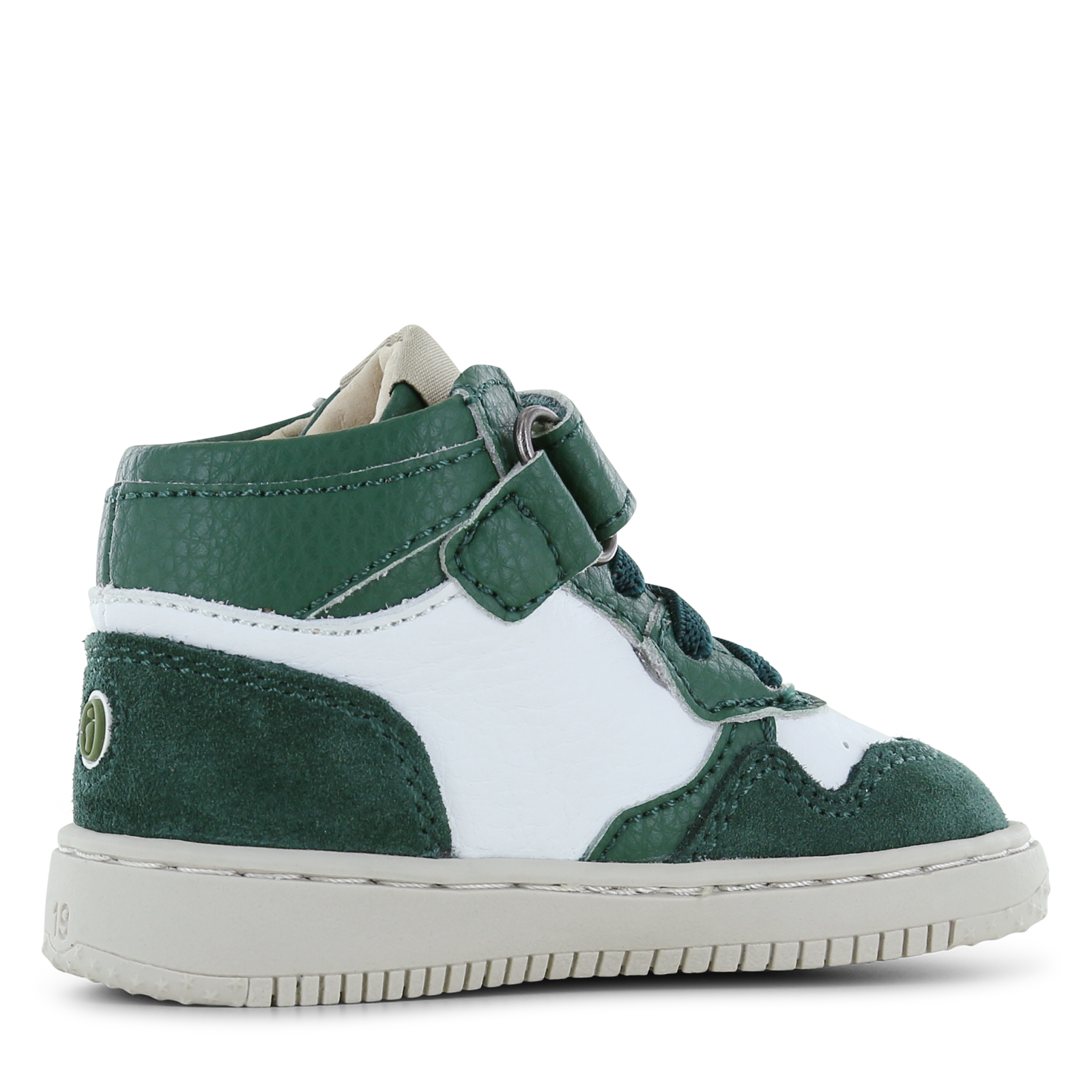 Shoesme weiß-grüne Sneaker