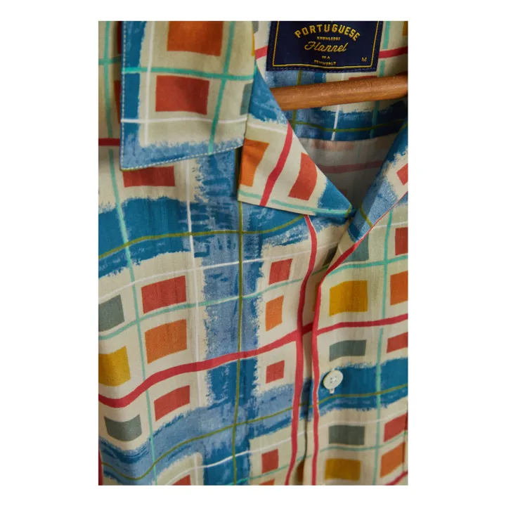 Portuguese Flannel Chemisette Case | Bleu