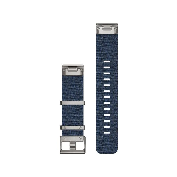 garmin 22mm quickfit band jacquard weave nylon indigo 39 010 12738 02 blue