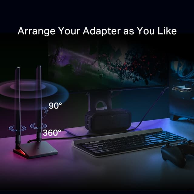 TP-Link TBE550E WiFi 7 PCIe adapter