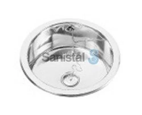 Juvel Barents vask BC313 Ø31 cm med prop, børstet