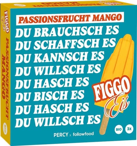 followfood BIO Stieleis Mango Passionsfrucht \