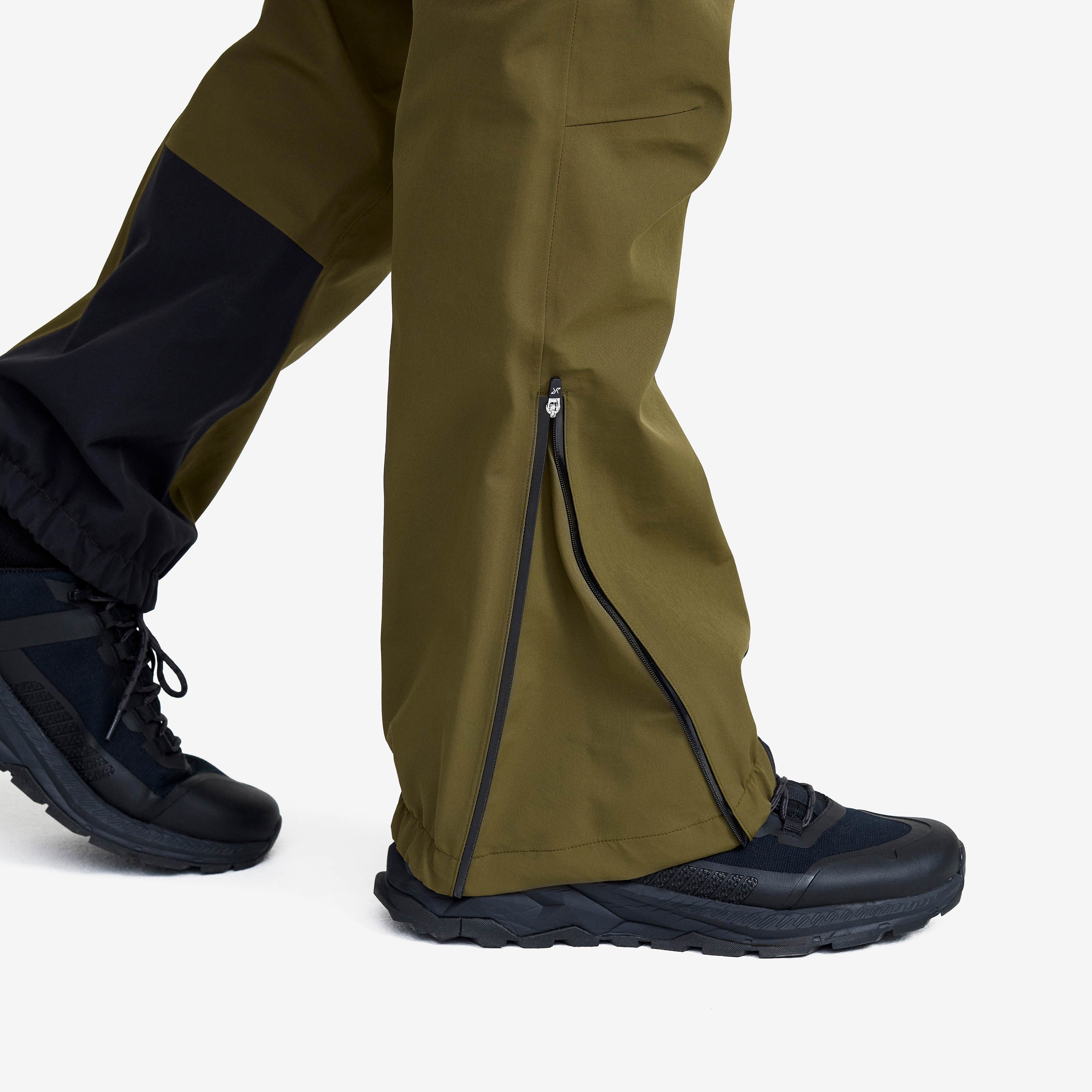 Cyclone 3L Shell Pants Herre Dark Olive