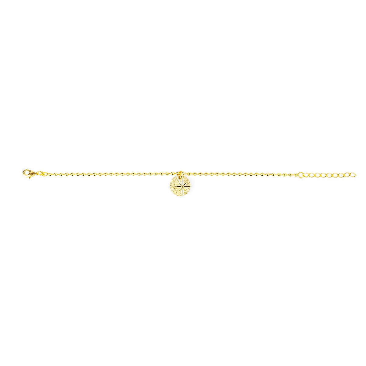 Bracelet Lovely Day bolas étoile doré