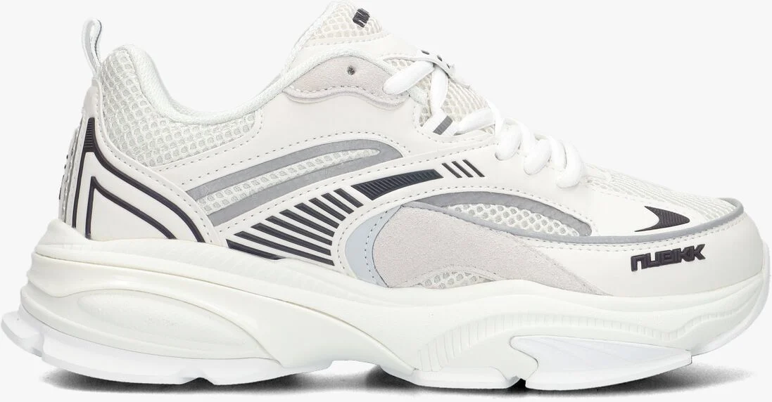 NUBIKK grijze nubikk lage sneakers comet runner
