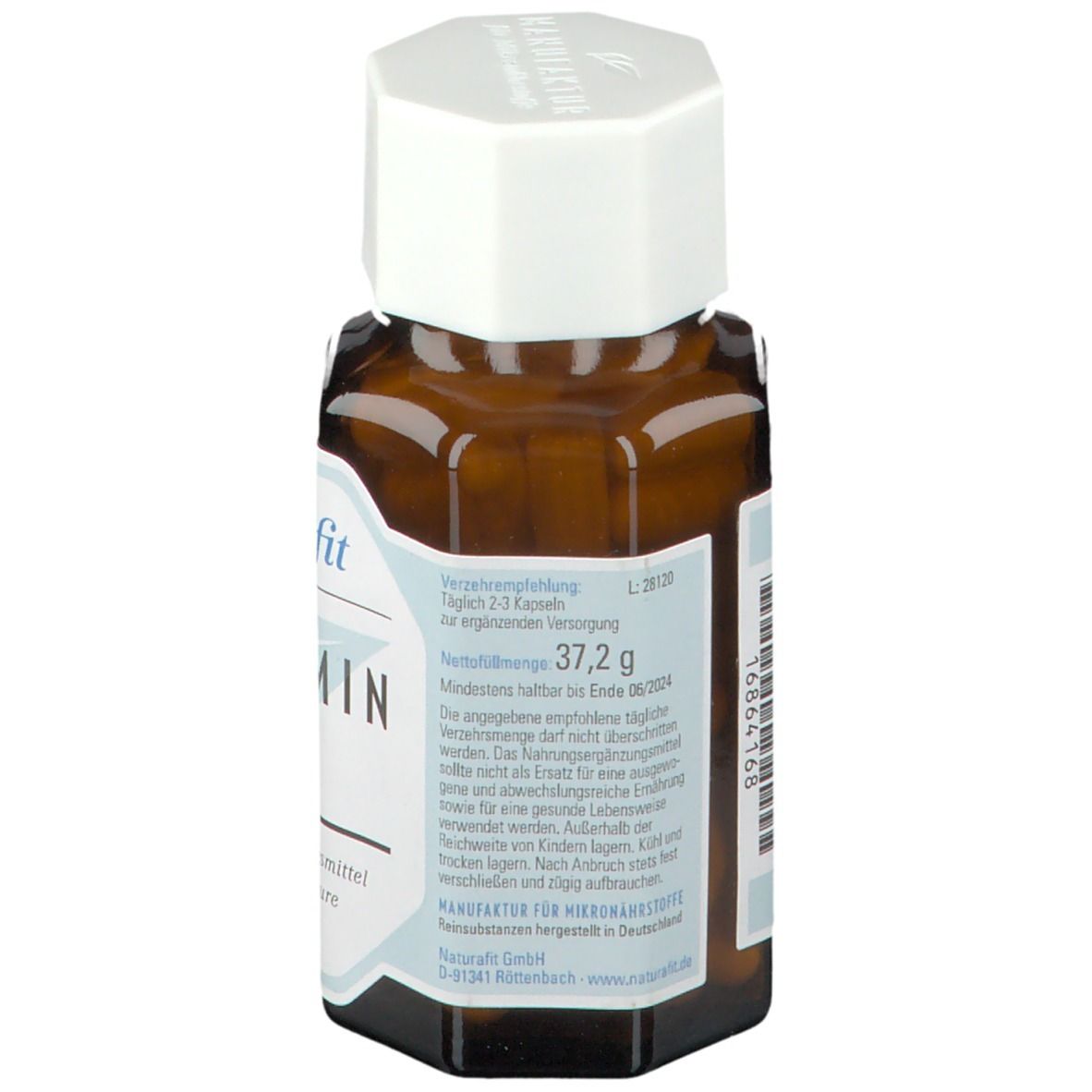 NATURAFIT Glutamin 500 mg