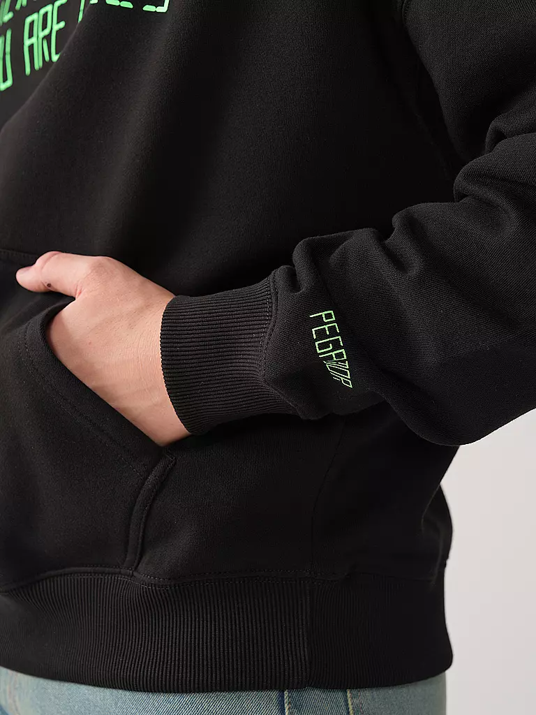 PEGADOR Kapuzensweater - Hoodie BLEEK  schwarz