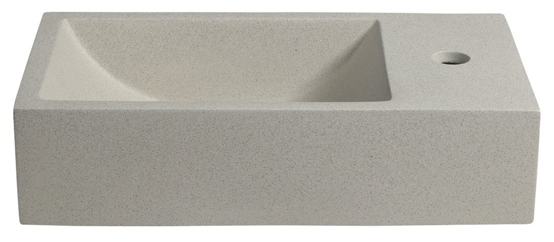 Sapho Crest fontein 40x22 beige rechts