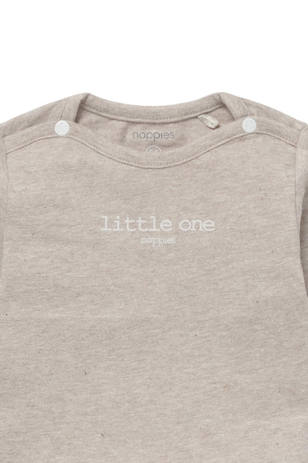 Noppies Newborn Longsleeve Hester - Taupe Melange