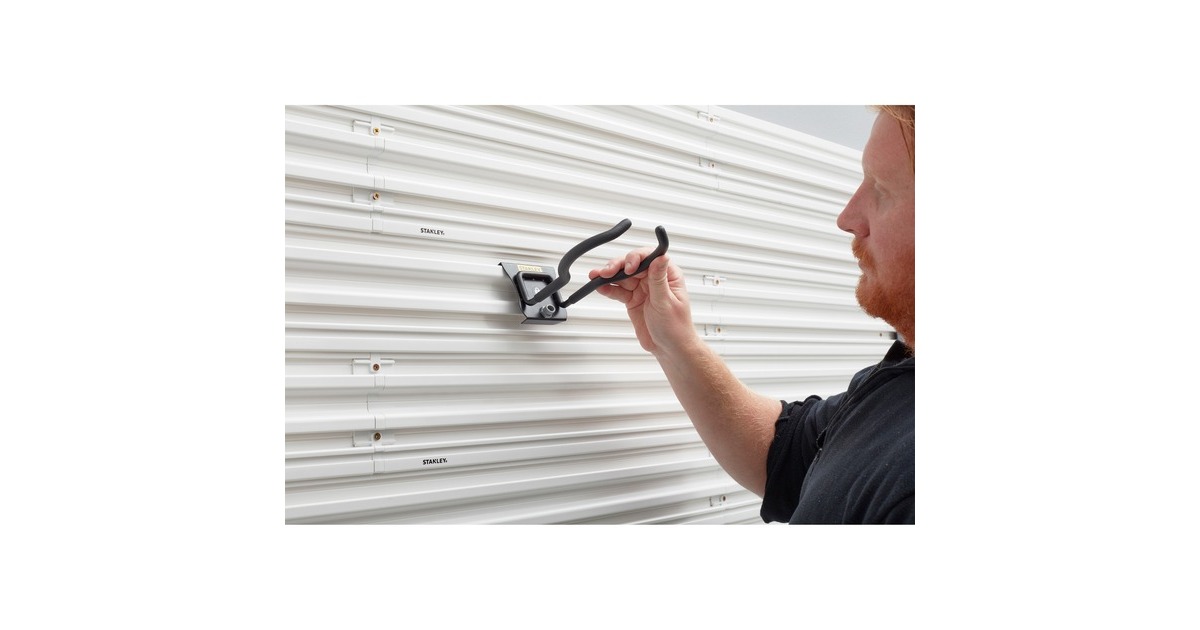 StanleyTrack Wall - Haak voor tuingereedschap houder  (Zwart)