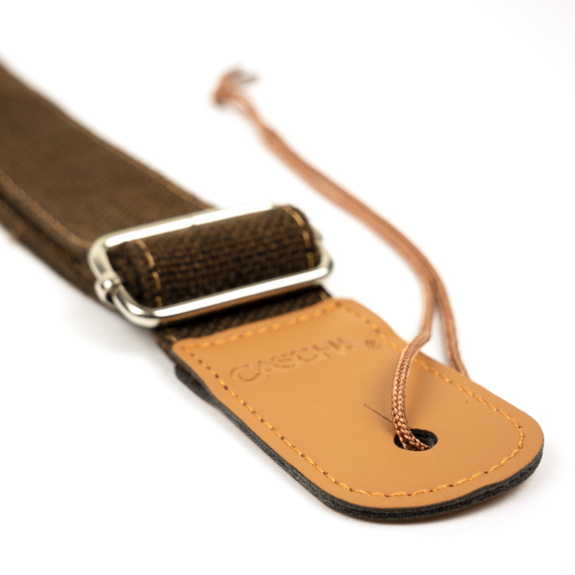 Cascha HH 2201 ukelele draagband katoen bruin