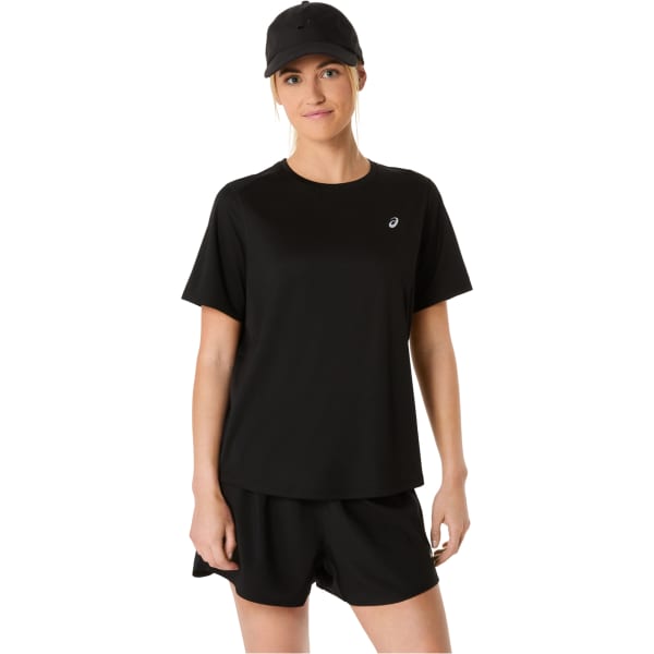 T-shirt running ASICS CORE SS TOP W BLACK