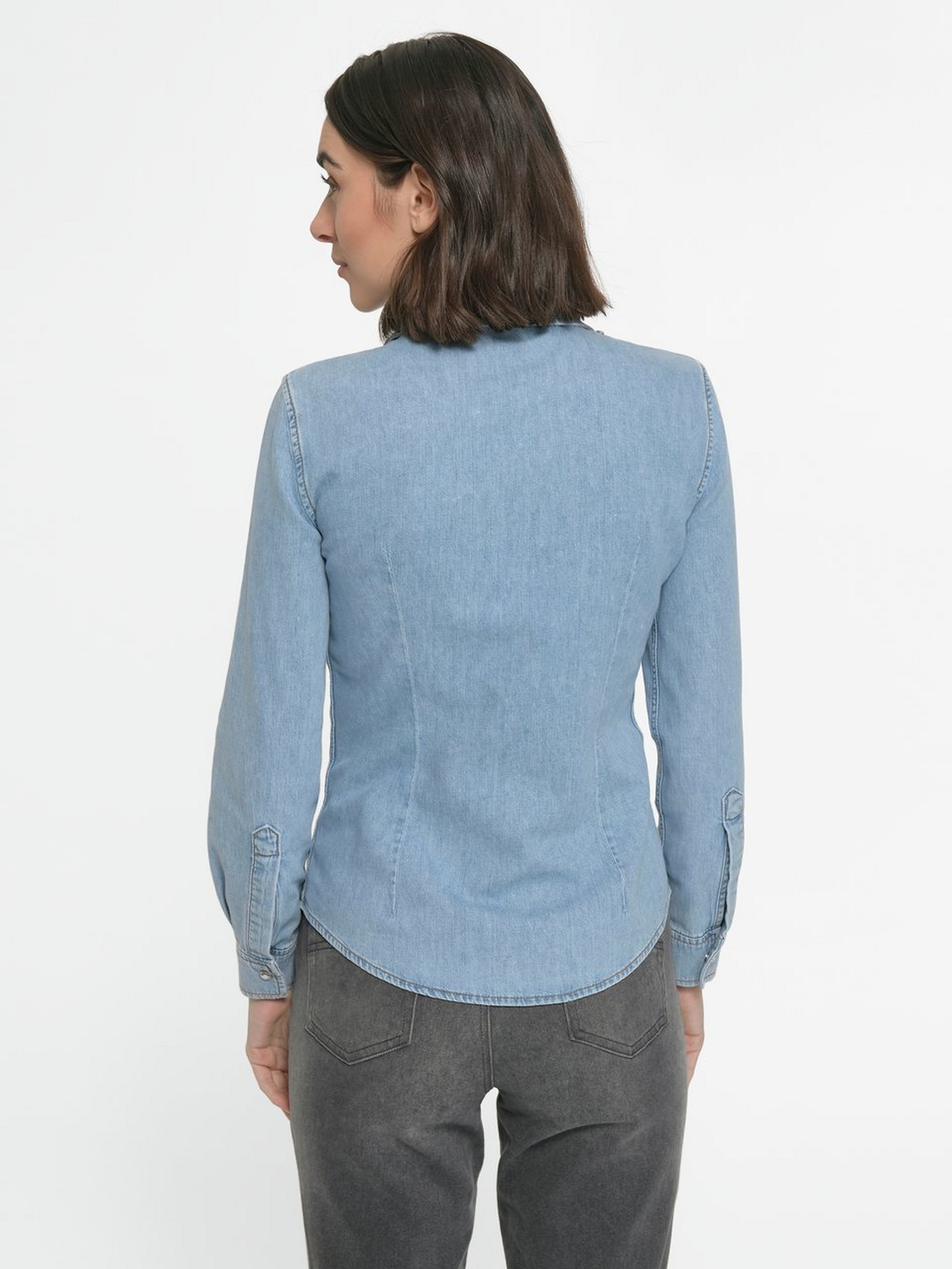 Jeansbluse