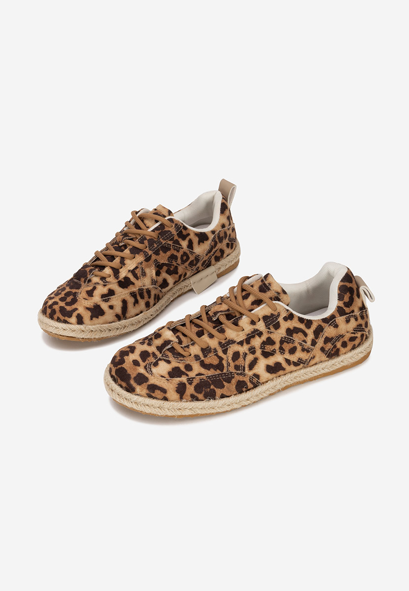 Baskets pour femme leopard Georgya