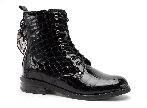 Goodstep boots bottine plates femme bahia 2503 noir