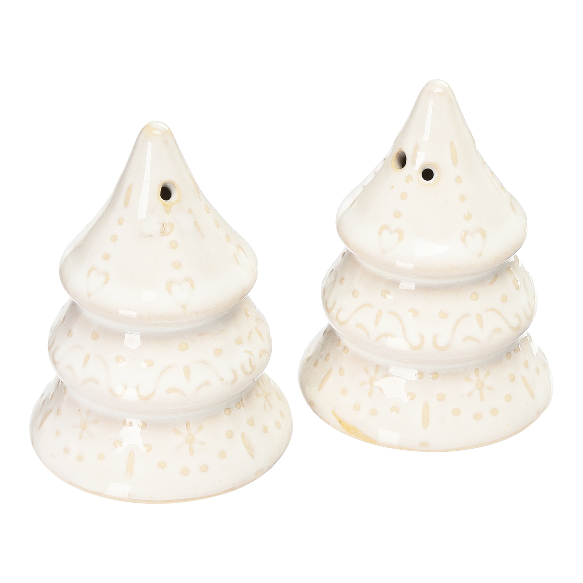 creme, ⌀ 5 x H 6,5 cm, 2-teilig