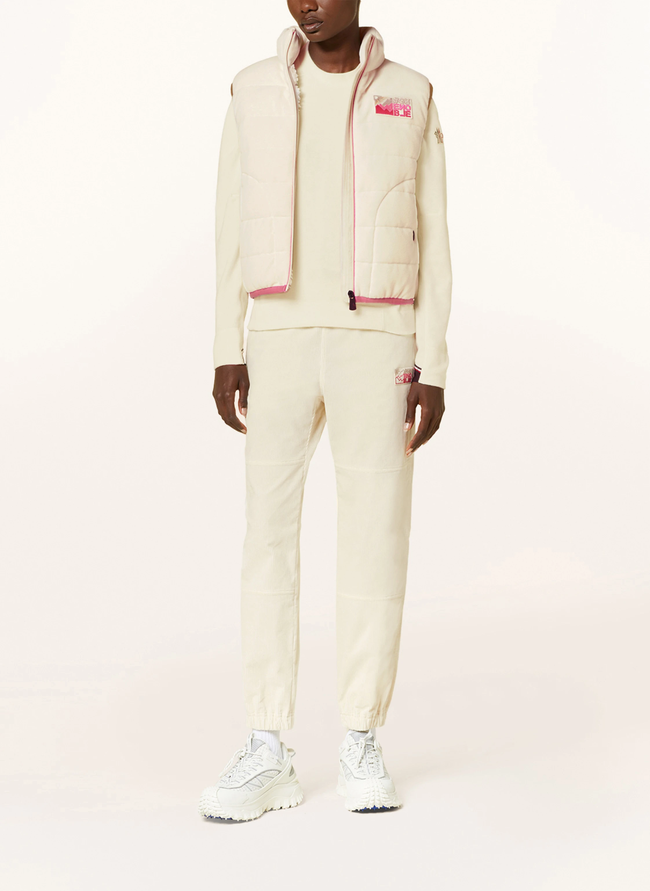MONCLER GRENOBLE Daunenweste DAY NAMIC aus Flanell