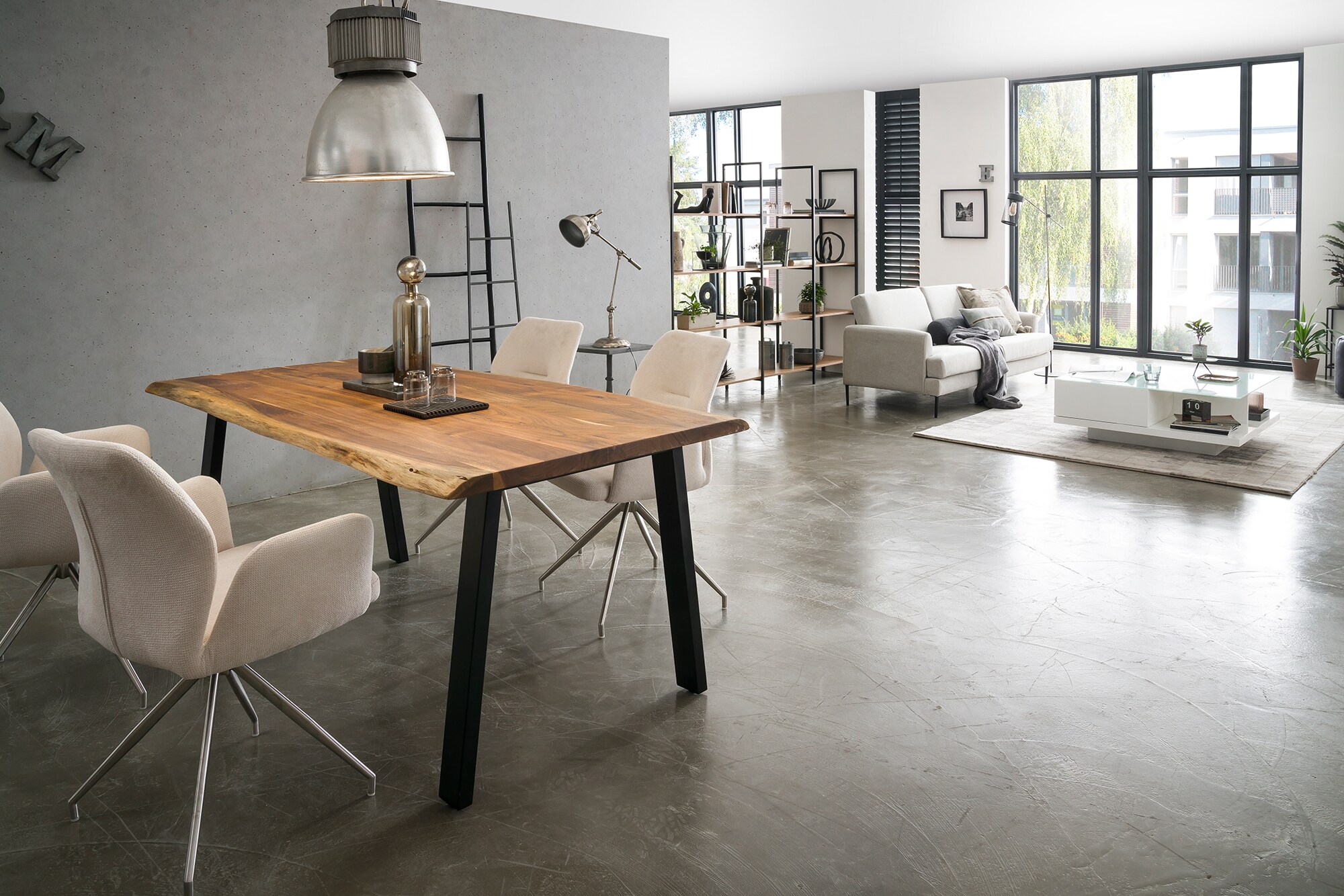 Esstisch Akazie 240x110 cm Esszimmertisch Küchentisch Tisch Holztisch