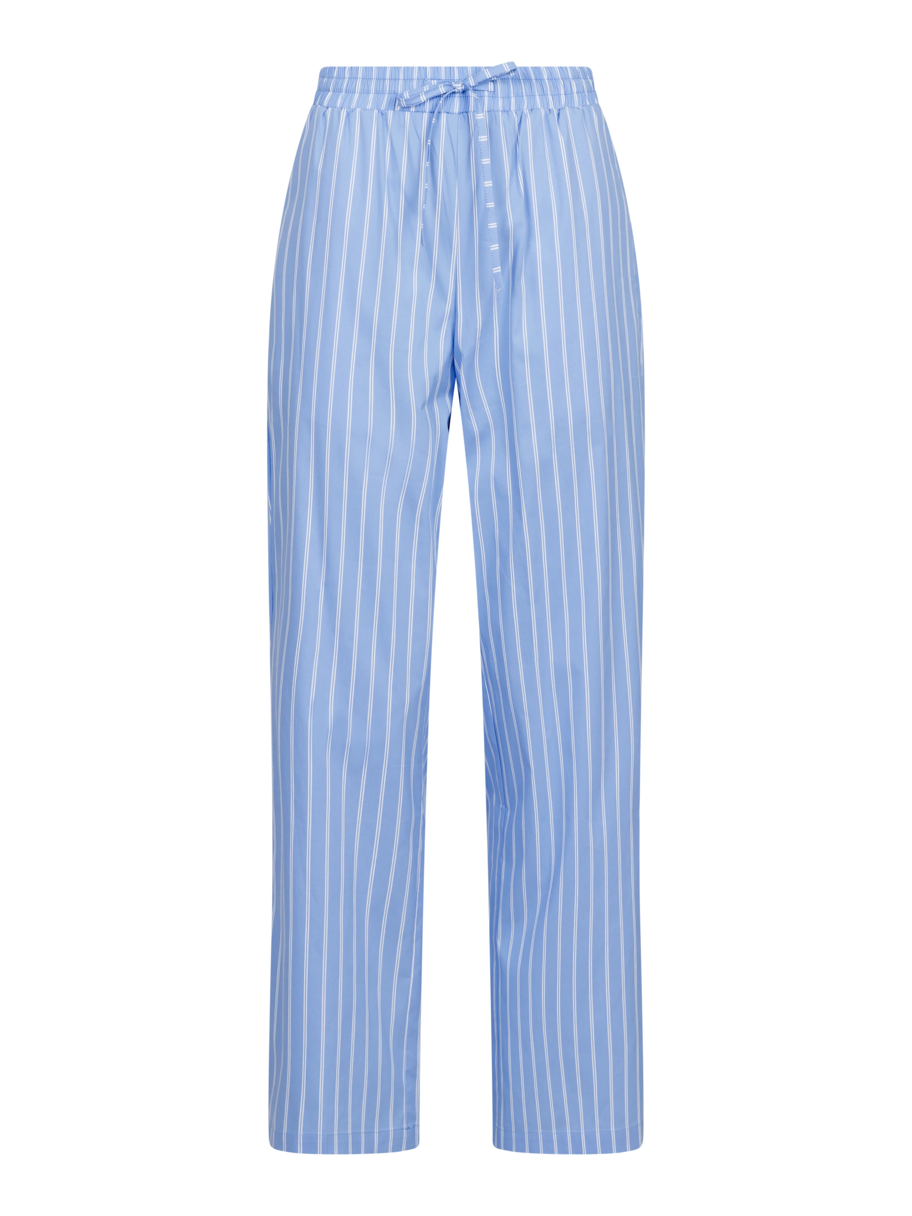 Neo Noir  Sonar Double Stripe løse bukser - Light Blue