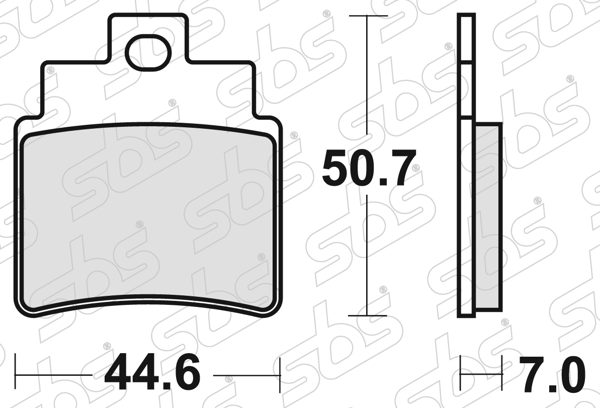 SBS - Plaquettes de frein 171 MS